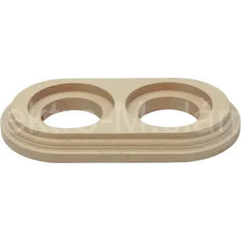 vypínač VINTAGE 2 rámeček dřevěný na povrchovou montáž MD0102