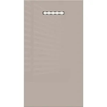 Kuchyňská skříňka Dvířka na myčku REA ALFA DU-45-72 bez panelu, cappucino lesk