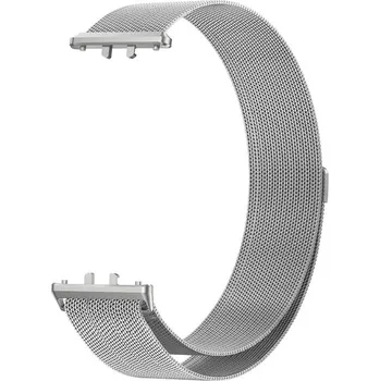 Příslušenství k chytrým hodinkám MůjMiBand.cz Milánský tah celokovový řemínek pro Samsung Galaxy Fit 3 Barva: stříbrná