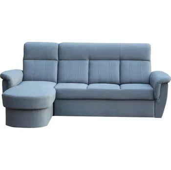 Sedací souprava MODENA Otoman sÚP+3R - sedací souprava CASTEL 93 tmavě šedá (FE) - kolekce "E" (K250-S)