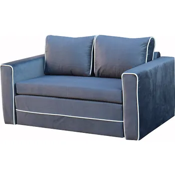 Pohovka PRESTO pohovka , látka Grafitová Fancy 97/paspule 83 (FE) - kolekce "E"(K250-S)