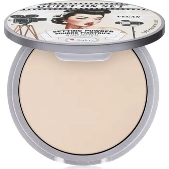 Přípravek na tvář theBalm Quiet on Set matující pudr odstín 01 Fair Neutral 8 g