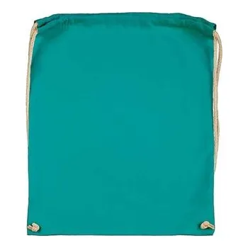 Městský batoh Batoh bavlněný, 140 g/m², 37 x 48cm, tyrkysový (Turquoise)