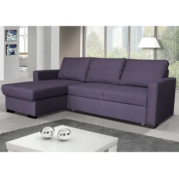 Sedací souprava Falco Rohová sedací souprava Tomáš UNI, rozkládací s úložným prostorem, fialová/Orinoko 64