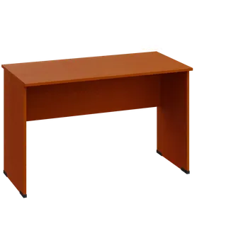 Psací stůl BPL 16 - 12 stůl pracovní, dřevěná podnož, deska 18 mm, široký 1200 mm, třešeň šumavská