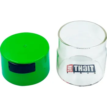 Dóza na potraviny Tightvac MiniVac Glass 120ml, skleněná vzduchotěsná dóza průhledná Barva: Zelená