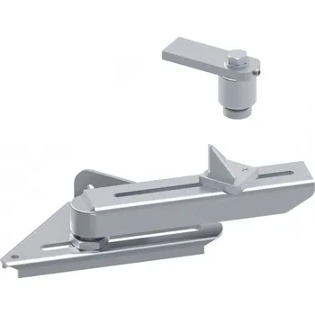 Pohon brány Sada mimoosých ložiskových závěsů pro křídlovou bránu do kopce, levé provedení