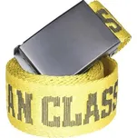 Opasek textilní Urban Classics Jaquard - žlutý, 120