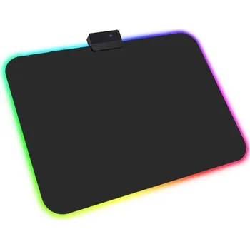 Podložka pod myš Interlook MP-001S | Podložka pod myš | 35x25cm | RGB LED podsvícení | 13 režimů svícení