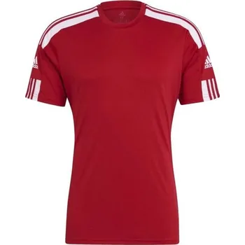 Fotbal Pánský fotbalový dres adidas SQUADRA 21 JERSEY XL Červená, Bílá