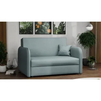 Pohovka Falco Rozkládací pohovka Vivian Loft III s úložným prostorem, Mono 237 světle zelená