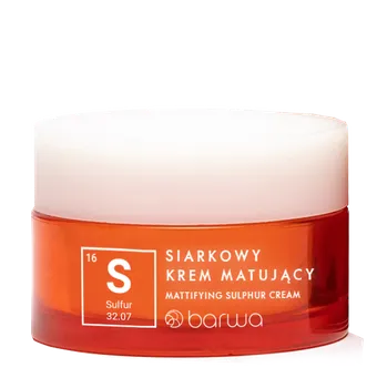Pleťový krém Barwa Siarkowa matující krém na obličej, 50 ml
