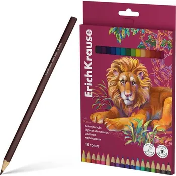 Pastelka Syté brilantní pastelky ErichKrause Safari 18 barev