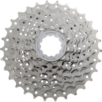 Kazeta přesmyku SHIMANO CS-HG50 8-kolo 11-28z. Kazeta stříbrná