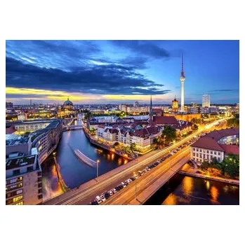 Puzzle ENJOY Puzzle Noční Berlín 1000 dílků