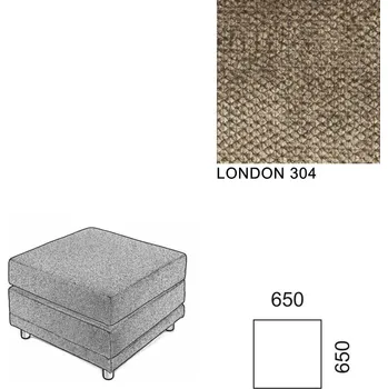 Taburet Rozkládací taburet AVA TAB LONDON 304