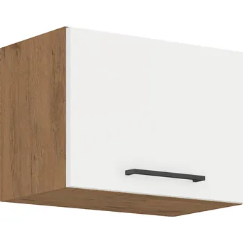 Kuchyňská skříňka Horní kuchyňská skříňka VEGA 50 GU-36 1F výklopná, dub lancelot/bílá lesk