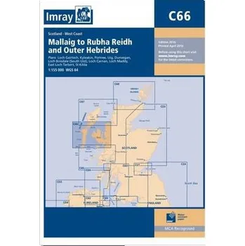 Cizojazyčná kniha Imray Chart C66 - Imray