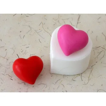 Silikonová forma - Srdíčko mini 34 x 32 x 23 mm