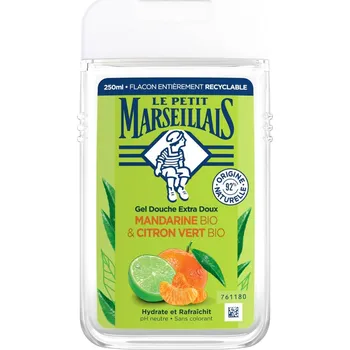 Sprchový gel LE PETIT MARSEILLAIS BIO sprchový gel MANDARINKA A LIMETKA 250ml