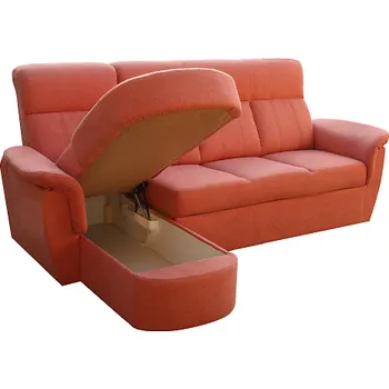 Sedací souprava MODENA - OTOMANsÚP+3R - sedací souprava látka cihlová PRIMO 52 - kolekce - "E" (K250)