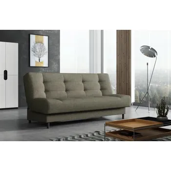 Pohovka Falco Rozkládací pohovka Living, s úložným prostorem, hnědá