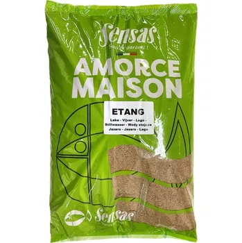 Návnadová surovina Sensas Krmítková Směs Amorce Maison 3 kg - Etang (jezero)