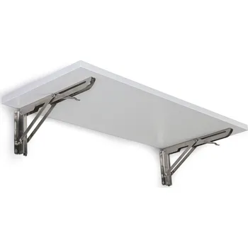 police Police na zeď, sklopná, 800 x 320 mm, bílá