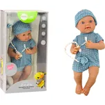 Mamido Panenka Bobas s dudlíkem a čepičkou modrá