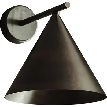 Nástěnné svítidlo Il Fanale 286.08.MM Cone, nástěnné kovové svítidlo v úpravě morocco, 1xE14 max 10W, prům. 21cm, výška 22cm