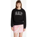 Mikina GAP V-Gap Heritage Crew True Black L