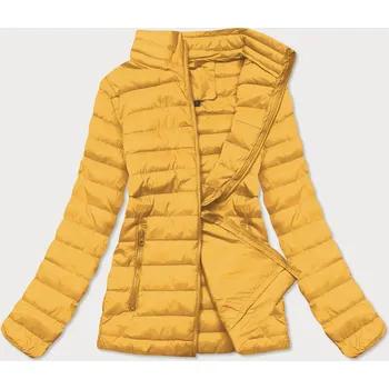 Lehká žlutá dámská prošívaná bunda (20311-333) odstíny žluté L (40)