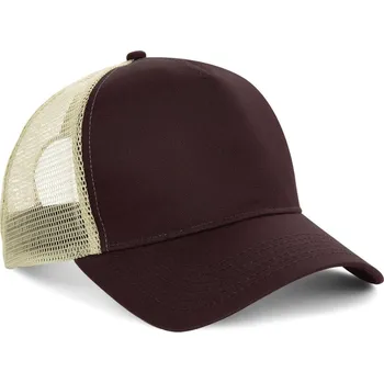 Kšiltovka Beechfield Čepice se síťkou Snapback Trucker Velikost: uni, Barva: čokoládová