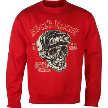 Pánská mikina mikina bez kapuce pánské - GRAVITY - BLACK HEART - 17500 - XL