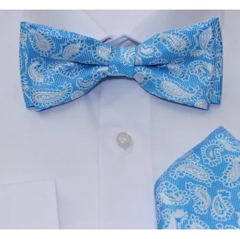 Motýlek Pánský motýlek s kapesníkem M5 - vzor 312