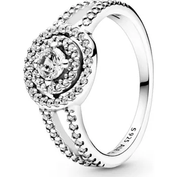 Prsten Pandora Luxusní třpytivý prsten ze stříbra Timeless 199408c01 60 mm + 2 měsíce na vrácení zboží