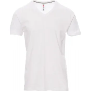 Pánská mikina Payper Pánské tričko V-NECK Barva: BÍLÁ, Velikost: 4XL