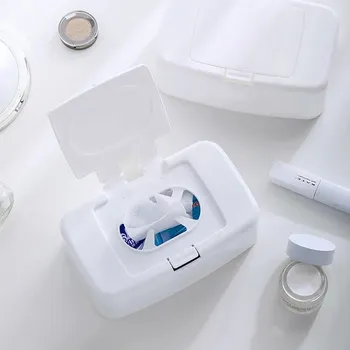 Držák na vlhčené ubrousky pro děti s úložným boxem | box na kapesníčky