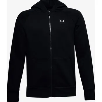 Chlapecká mikina Chlapecká mikina Under Armour RIVAL FLEECE FZ HOODIE-BLK S