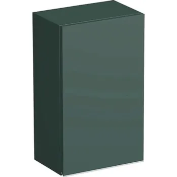 Koupelnový nábytek Koupelnová závěsná skříňka Intedoor TRENTA šalvějově zelená matná 35 x 58 x 23 cm TRE HZ 35 1D P S A9146