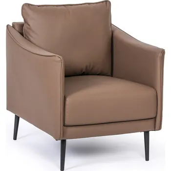 Křeslo B2B Partner Kožené křeslo PATTY, hnědé