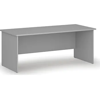 Psací stůl B2B Partner Kancelářský psací stůl PRIMO GRAY, 180x80 cm, šedá