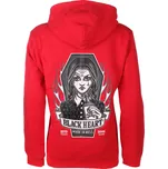 mikina s kapucí dámské - WEDNESDAY - BLACK HEART - 17563 - XL