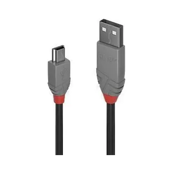 Datový kabel Kabel Lindy 2m USB 2.0 typu A na MiniUSB