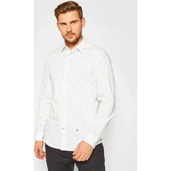Pánská košile Pepe Jeans Košile Edmonton PM306725 Bílá Regular Fit M