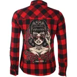 košile dámská BLACK HEART - PRETTY - RED