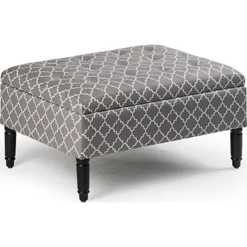 Taburet B2B Partner Podnožník LARRY, šedý