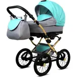 Kočárek 4v1 Margaret GOLD Mint