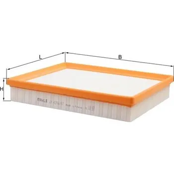 Vzduchový filtr Vzduchový filtr KNECHT LX 4296/7