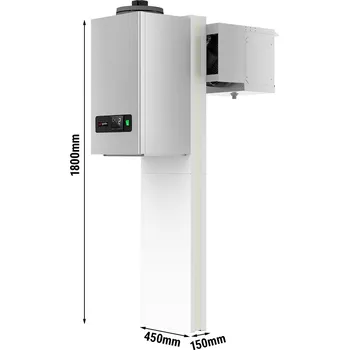 Mraznička G.Gastro Nerezový nástěnný mrazicí agregát - maximálně pro 5 m³